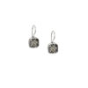 Gerochristo Sterling Silver Medieval Doublet Drop Hook Earrings