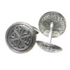 Sterling Silver Medieval Byzantine Cufflinks