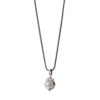 Sterling Silver with Gold Plated Parts Freshwater pearl Pendant.